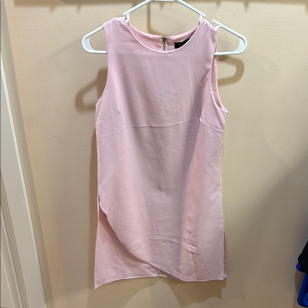 Pink Sleeveless Top